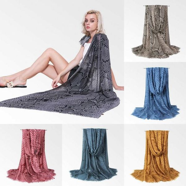 scarves 90x180cm stylish women long serpentine print scarf wrap ladies shawl large soft beach cover up 2021 arrival, Blue;gray
scarves 90x180cm stylish women long serpentine print scarf wrap ladies shawl large soft beach cover up 2021 arrival, Blue;gray