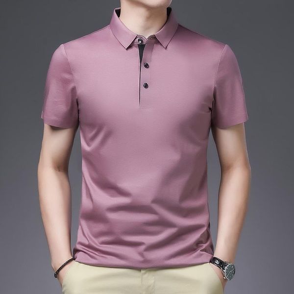 men's polos 2121 anti-wrinkle solid color shirt men short sleeve cotton blend summer business lightweight brand, White;black
men's polos 2121 anti-wrinkle solid color shirt men short sleeve cotton blend summer business lightweight brand, White;black