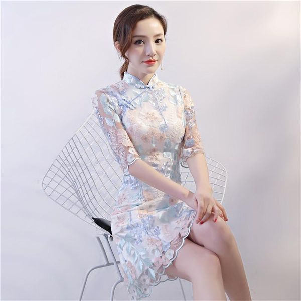 ethnic clothing chinese style wedding mini cheongsam retro slim party evening dress gown qipao vintage womens embroidery clothes vestid, Red
ethnic clothing chinese style wedding mini cheongsam retro slim party evening dress gown qipao vintage womens embroidery clothes vestid, Red