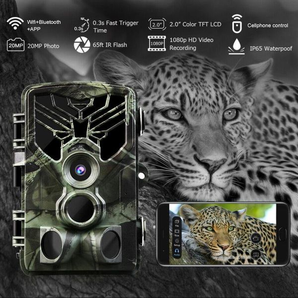 20mp bluetooth hunting trail camera 1080p wifi night vision wild trap monitor high-speed trigger cameras
20mp bluetooth hunting trail camera 1080p wifi night vision wild trap monitor high-speed trigger cameras