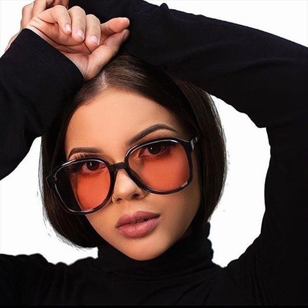 vintage oversized sunglasses women brand aviation sun glasses female male fashion clear black mirror oculos de sol, White;black
vintage oversized sunglasses women brand aviation sun glasses female male fashion clear black mirror oculos de sol, White;black