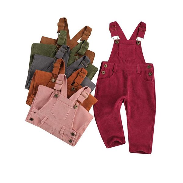 trousers 1-5y autumn kids girls corduroy overalls pants solid button pocket straight, Blue
trousers 1-5y autumn kids girls corduroy overalls pants solid button pocket straight, Blue