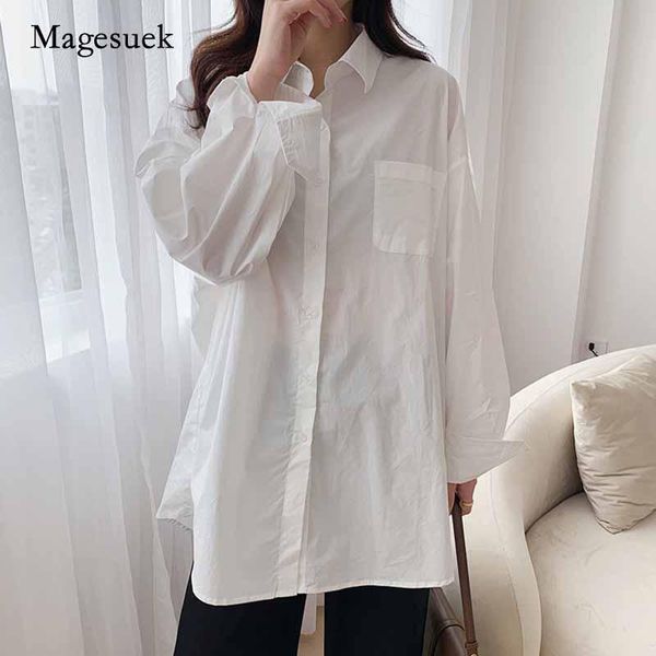 women's blouses & shirts 2021 autumn women casual plus size blouse long solid korean fashion cotton lady clothes blusas 10359, White
women's blouses & shirts 2021 autumn women casual plus size blouse long solid korean fashion cotton lady clothes blusas 10359, White