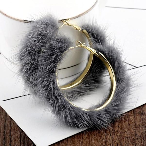 hoop & huggie autumn winter 1 pair attractive all match round shape earrings exaggerated geometry for club, Golden;silver
hoop & huggie autumn winter 1 pair attractive all match round shape earrings exaggerated geometry for club, Golden;silver
