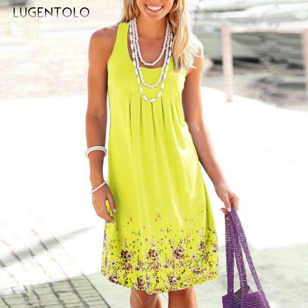 lugentolo plus size summer dress women loose sleeveless round neck floral print tank a-line womens casual dresses, Black;gray
lugentolo plus size summer dress women loose sleeveless round neck floral print tank a-line womens casual dresses, Black;gray