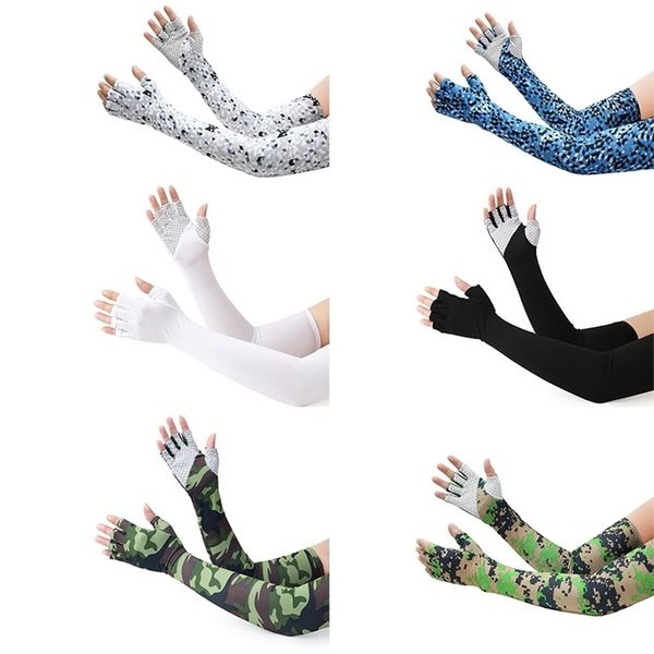 riding sunscreen gloves outdoor sports driving fishing ice silk sleeve cool dew five finger anti-skid fishing gloves, Black
riding sunscreen gloves outdoor sports driving fishing ice silk sleeve cool dew five finger anti-skid fishing gloves, Black