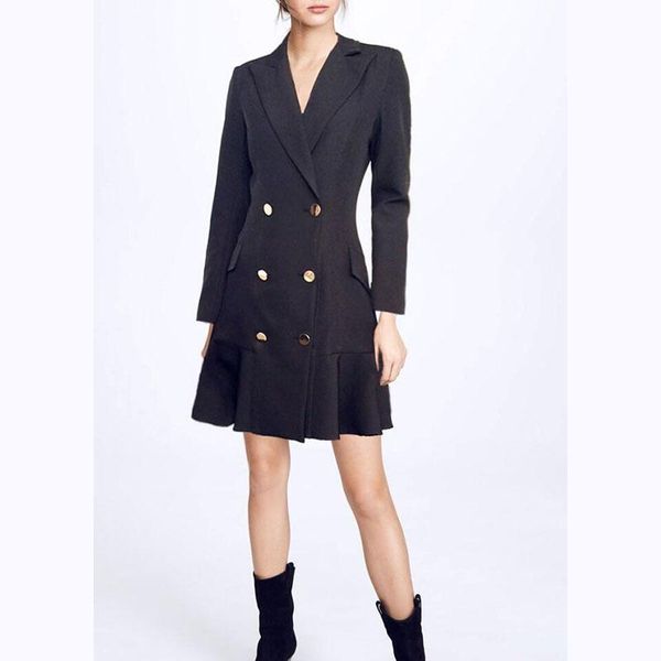 casual dresses women dress 2021 runway notched long sleeve double-breasted solid mermaid np0769w, Black;gray
casual dresses women dress 2021 runway notched long sleeve double-breasted solid mermaid np0769w, Black;gray