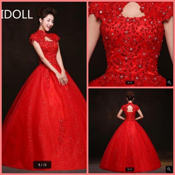 2021 vestido de novia red ball gown wedding dresses beaded cap sleeve lace applique pearls princess bride dress floor length hollow back cor, White
2021 vestido de novia red ball gown wedding dresses beaded cap sleeve lace applique pearls princess bride dress floor length hollow back cor, White