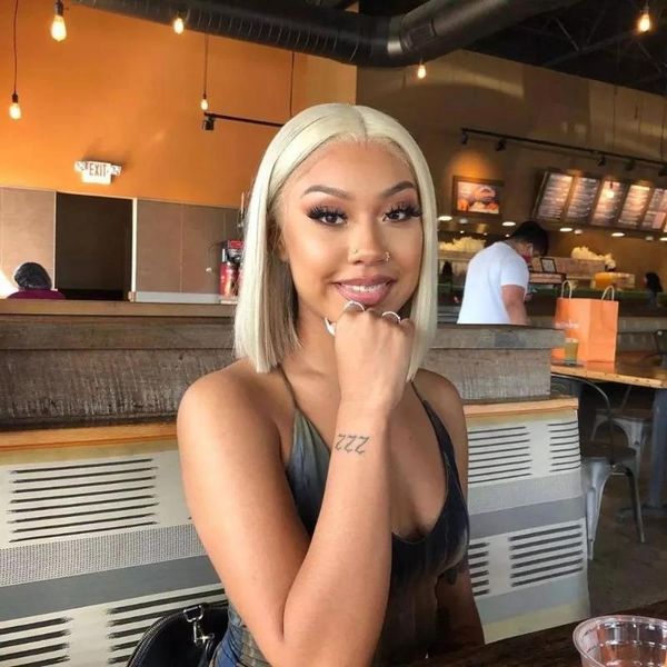 lace wigs straight human hair 613 short bob pre plucker brazilian remy 4x4 closure with baby for black women, Black;brown
lace wigs straight human hair 613 short bob pre plucker brazilian remy 4x4 closure with baby for black women, Black;brown