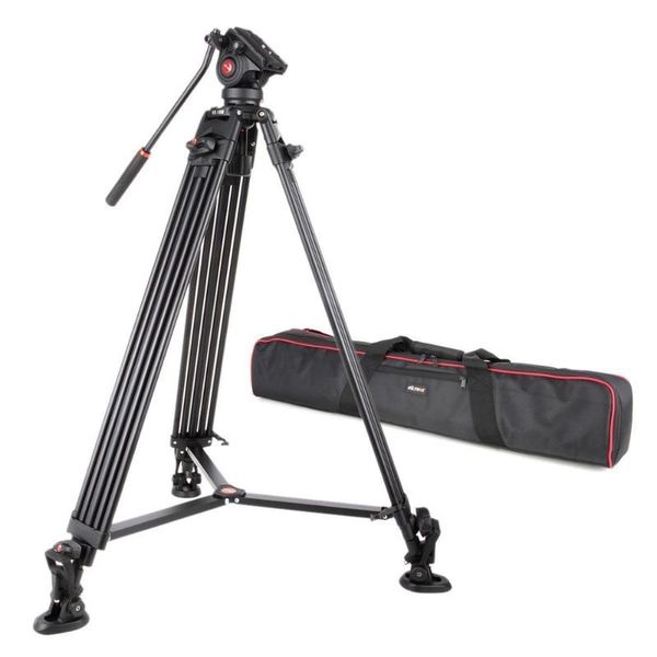 tripods viltrox vx-18m 1.88m aluminum professional heavy duty video camcorder tripod with fluid head + carry bag for camera dv
tripods viltrox vx-18m 1.88m aluminum professional heavy duty video camcorder tripod with fluid head + carry bag for camera dv