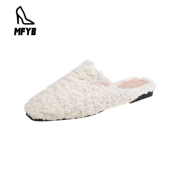 slippers mfyb women's 2021 autumn and winter comfortable flat shoes home baotou sweet hairy, Black
slippers mfyb women's 2021 autumn and winter comfortable flat shoes home baotou sweet hairy, Black
