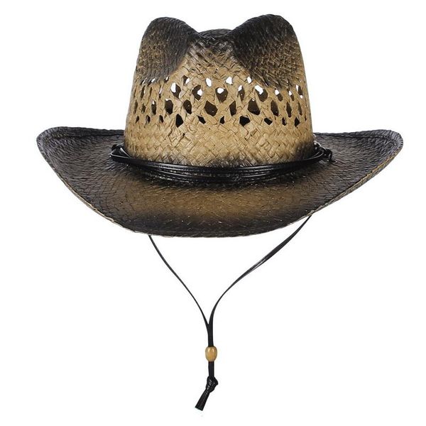 straw cowboy hat women men handmade hollow weave hats for lady tassel summer beach sun wide brim, Blue;gray
straw cowboy hat women men handmade hollow weave hats for lady tassel summer beach sun wide brim, Blue;gray