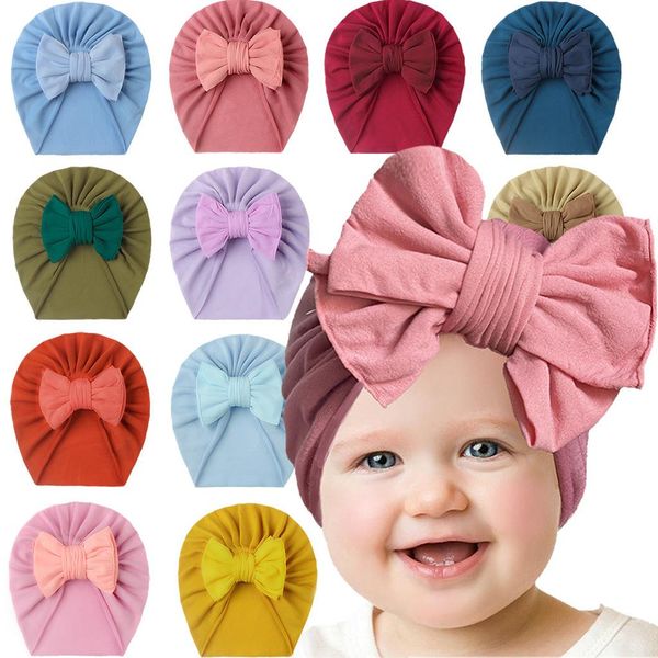11 styles cute infant toddler bow knot indian turban cap kids headbands caps baby hat solid soft cotton hairband hats, Yellow
11 styles cute infant toddler bow knot indian turban cap kids headbands caps baby hat solid soft cotton hairband hats, Yellow