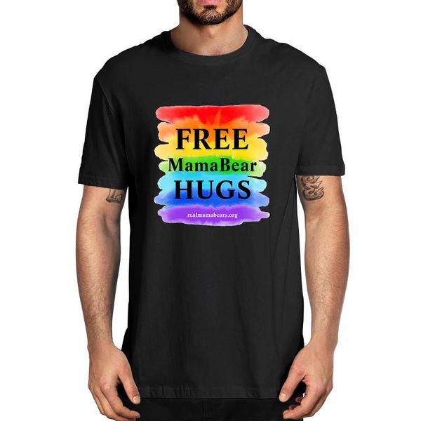 men's t-shirts cotton mama bear hugs printing oversize summer novelty t-shirt harajuku streetwear casual women soft tee eu, White;black
men's t-shirts cotton mama bear hugs printing oversize summer novelty t-shirt harajuku streetwear casual women soft tee eu, White;black