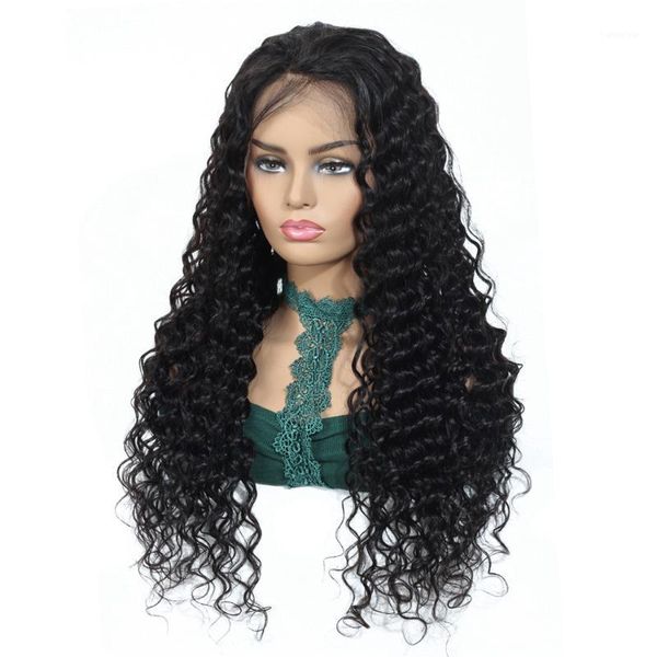 hairvev 13x4 deep wave lace front wigs 150% density remy 4x4 closure for woman invisible knots drop 28 30 32 341, Black;brown
hairvev 13x4 deep wave lace front wigs 150% density remy 4x4 closure for woman invisible knots drop 28 30 32 341, Black;brown