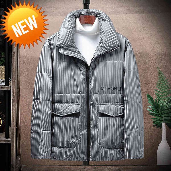 winter men 90% white duck down jackets male casual thicken warm stand collar puffer windproof glossy striped parka, Black
winter men 90% white duck down jackets male casual thicken warm stand collar puffer windproof glossy striped parka, Black