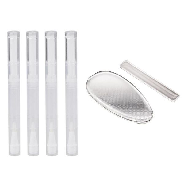 nail art kits 4 pcs empty oil pen with brush & 2pcs glass nano callus dead skin remover foot file pedicure scraper
nail art kits 4 pcs empty oil pen with brush & 2pcs glass nano callus dead skin remover foot file pedicure scraper