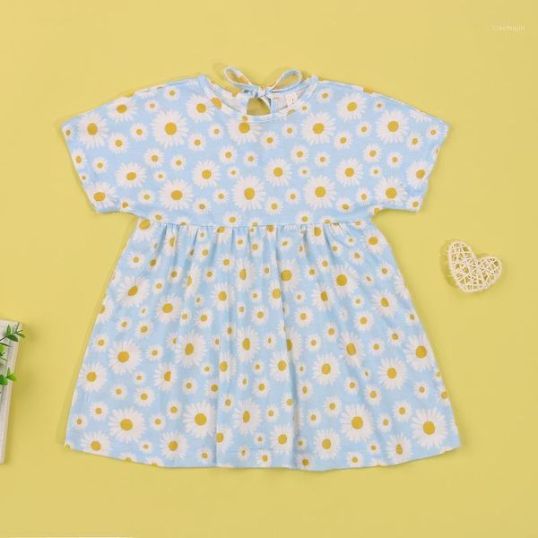 clothing sets born summer floral dress, baby girls daisy print short sleeve round neck, White
clothing sets born summer floral dress, baby girls daisy print short sleeve round neck, White