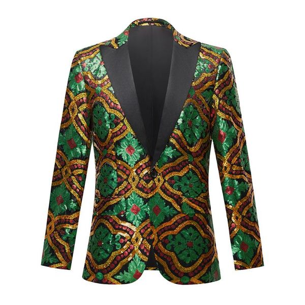 men's suits & blazers green gold red sequins suit jacket blazer singer costume sequined performance clothing for men lapel top, White;black
men's suits & blazers green gold red sequins suit jacket blazer singer costume sequined performance clothing for men lapel top, White;black