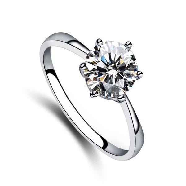 wedding rings women's fashion ring inoxidable anillos six claw carat 8mm cz for women stainless steel bague femme anel jewelry, Slivery;golden
wedding rings women's fashion ring inoxidable anillos six claw carat 8mm cz for women stainless steel bague femme anel jewelry, Slivery;golden
