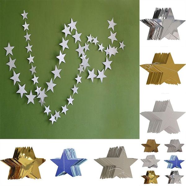 party decoration 4 meters paper garland star shaped string diy home wedding baby showe birthday banners wall hanging
party decoration 4 meters paper garland star shaped string diy home wedding baby showe birthday banners wall hanging