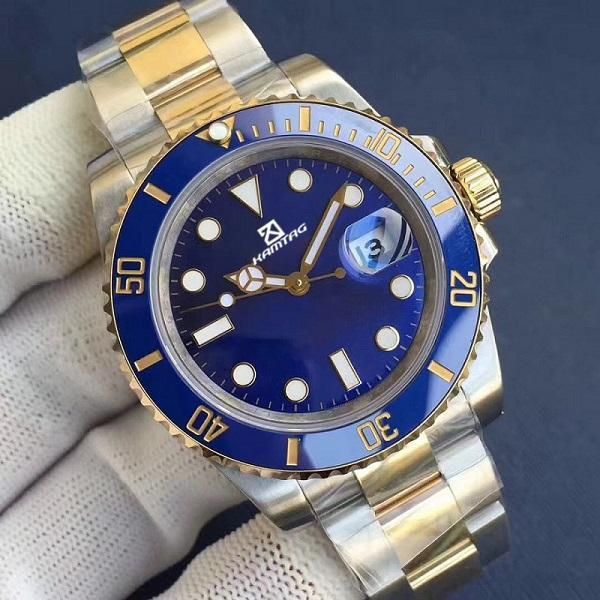wristwatches luxury men's automatic mechanical watch black blue ceramic bezel sapphire stainless steel eta2813 sports watches luminous, Slivery;brown
wristwatches luxury men's automatic mechanical watch black blue ceramic bezel sapphire stainless steel eta2813 sports watches luminous, Slivery;brown