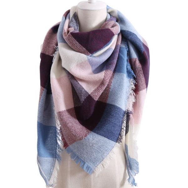 scarves plaid color simple women scarfs 2021 triangular 140*140*190cm cashmere warm autumn winter shawls wraps scarf for, Blue;gray
scarves plaid color simple women scarfs 2021 triangular 140*140*190cm cashmere warm autumn winter shawls wraps scarf for, Blue;gray