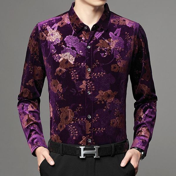 men's casual shirts purple velvet for mens blouse red velour clothing large size green warm winter flannel claret black dress top, White;black
men's casual shirts purple velvet for mens blouse red velour clothing large size green warm winter flannel claret black dress top, White;black