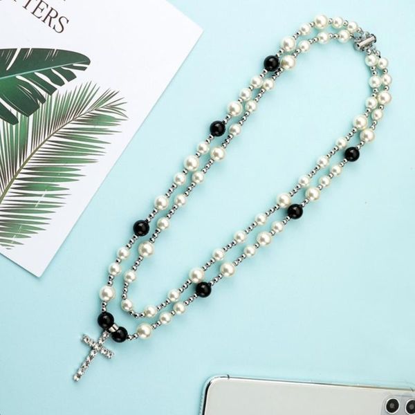 pendant necklaces european and american fashion men women party titanium steel cross necklace men's hip hop rock pearl, Silver
pendant necklaces european and american fashion men women party titanium steel cross necklace men's hip hop rock pearl, Silver