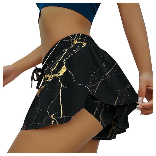 women's shorts summer drawstring culottes design high waist sports 2021 casual breathable fabric, White;black
women's shorts summer drawstring culottes design high waist sports 2021 casual breathable fabric, White;black