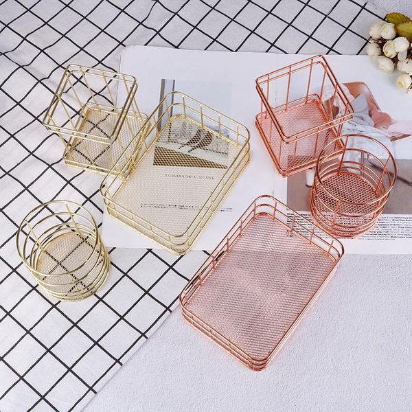 storage boxes & bins hollow out dressing table makeup cosmetic organizer box cup rose gold iron art nordic pen pencil ruler basket container
storage boxes & bins hollow out dressing table makeup cosmetic organizer box cup rose gold iron art nordic pen pencil ruler basket container