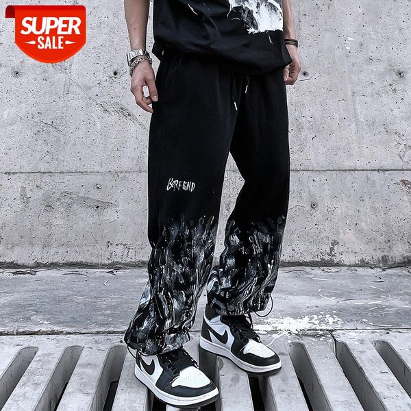 hand-painted graffiti printing casual drawstring trousers men's street style loose straight-leg sports pants #zm5m, Black
hand-painted graffiti printing casual drawstring trousers men's street style loose straight-leg sports pants #zm5m, Black