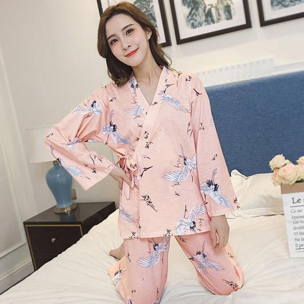 spring autumn long sleeve womens sleepwears kimono pajama sets print nightwear suit pyjamas homewear polyester pijama mujer clothes, Black;red
spring autumn long sleeve womens sleepwears kimono pajama sets print nightwear suit pyjamas homewear polyester pijama mujer clothes, Black;red