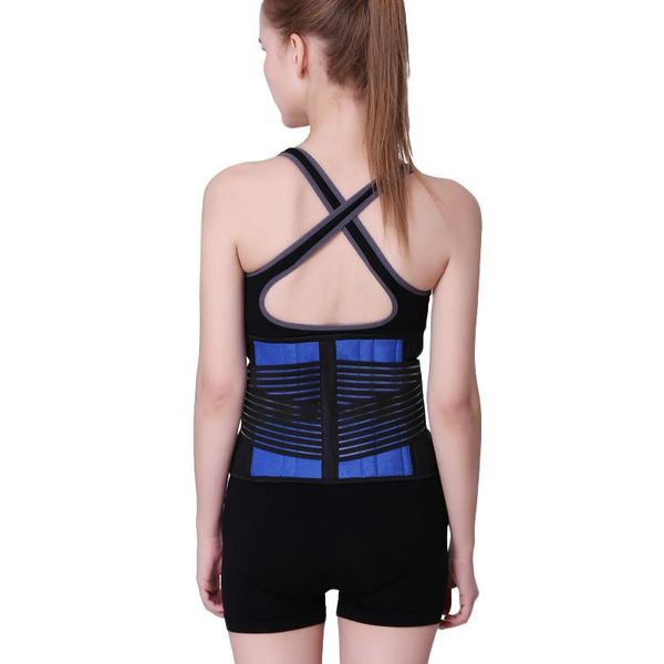 waist support fitness adjustable sport accessories back brace belt double adjust pain relief for gym, Black;gray
waist support fitness adjustable sport accessories back brace belt double adjust pain relief for gym, Black;gray