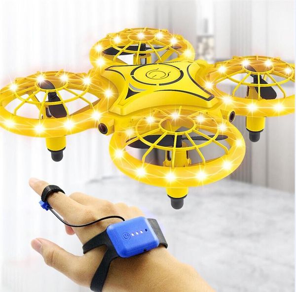 four-axis induction drone simulators smart watch remote sensing gesture control aircraft somato sensory noctilucent interaction rc toys sy01
four-axis induction drone simulators smart watch remote sensing gesture control aircraft somato sensory noctilucent interaction rc toys sy01