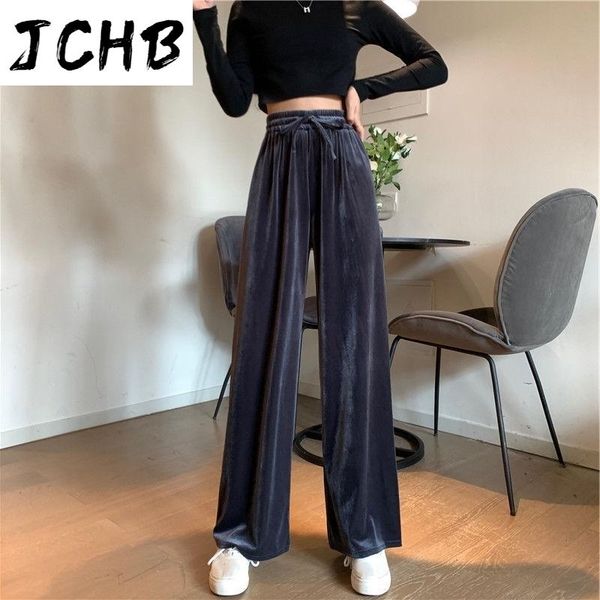 thick women velvet wide leg pants autumn winter korean casual elastic high waist straight pant plus size black loose trouser women's &, Black;white
thick women velvet wide leg pants autumn winter korean casual elastic high waist straight pant plus size black loose trouser women's &, Black;white