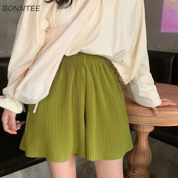 shorts women pleated wide leg loose korean style elastic waist fashion breathable thin summer short vintage all-match womens women's, White;black
shorts women pleated wide leg loose korean style elastic waist fashion breathable thin summer short vintage all-match womens women's, White;black