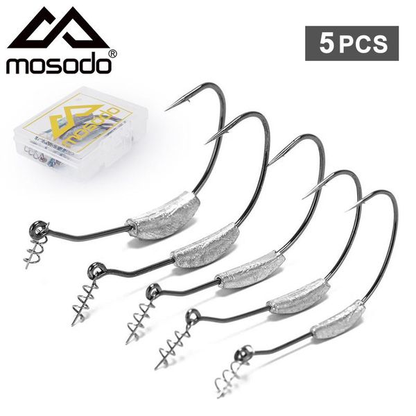 mosodo 5pcs/lot lure wide belly crank hook lead head offset soft bait 2g-7g fishing with barbed hooks
mosodo 5pcs/lot lure wide belly crank hook lead head offset soft bait 2g-7g fishing with barbed hooks