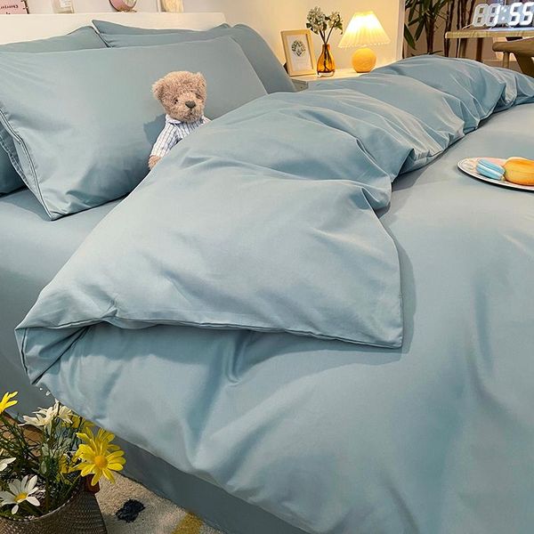 bedding sets ice silk set single summer washed cotton cover simple solid color juegos de cama home products di50ct
bedding sets ice silk set single summer washed cotton cover simple solid color juegos de cama home products di50ct