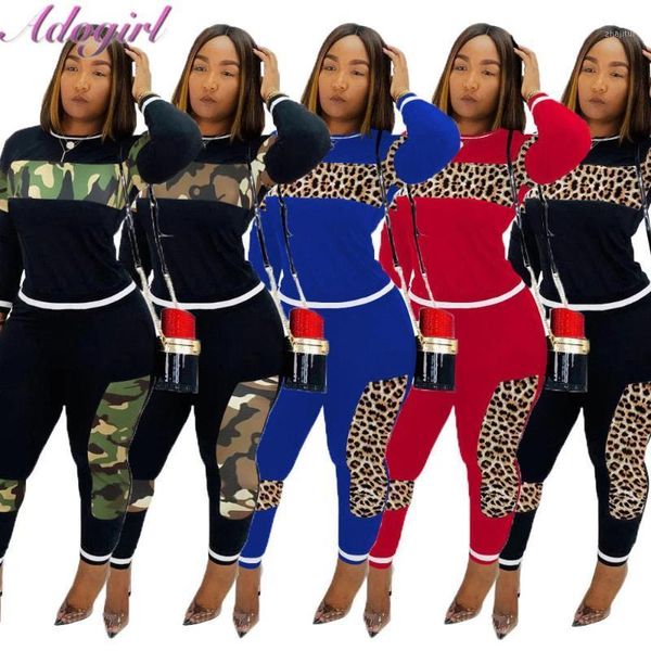 two piece dress spring leopard print splicing women set casual long sleeve o neck sweatshirt tee pencil pants suit tracksuit, White
two piece dress spring leopard print splicing women set casual long sleeve o neck sweatshirt tee pencil pants suit tracksuit, White