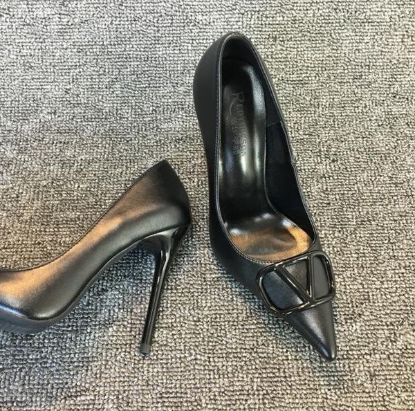 designer women stiletto heel shoes letter buckle pumps shallow mouth slip-on pointed toe lady high heels party wedding single shoes plus siz, Black
designer women stiletto heel shoes letter buckle pumps shallow mouth slip-on pointed toe lady high heels party wedding single shoes plus siz, Black