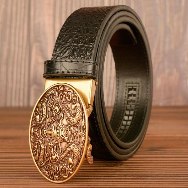 belts genuine leather men ceinture men's crocodile pattern strap causal designer cinturones, Black;brown
belts genuine leather men ceinture men's crocodile pattern strap causal designer cinturones, Black;brown