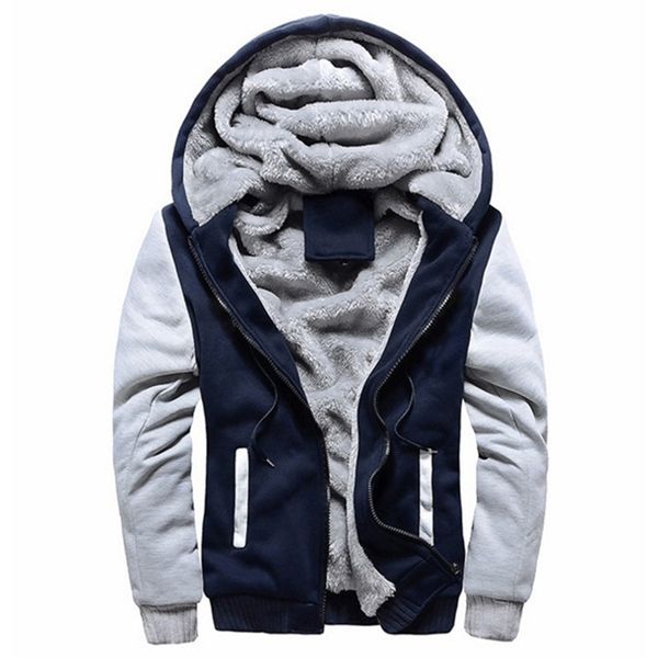 casual hooded collar men hoodies sweatshirts winter warm thick fleece zipper jacket sportswear outwear oversized s-5xl 210819, Black;brown
casual hooded collar men hoodies sweatshirts winter warm thick fleece zipper jacket sportswear outwear oversized s-5xl 210819, Black;brown