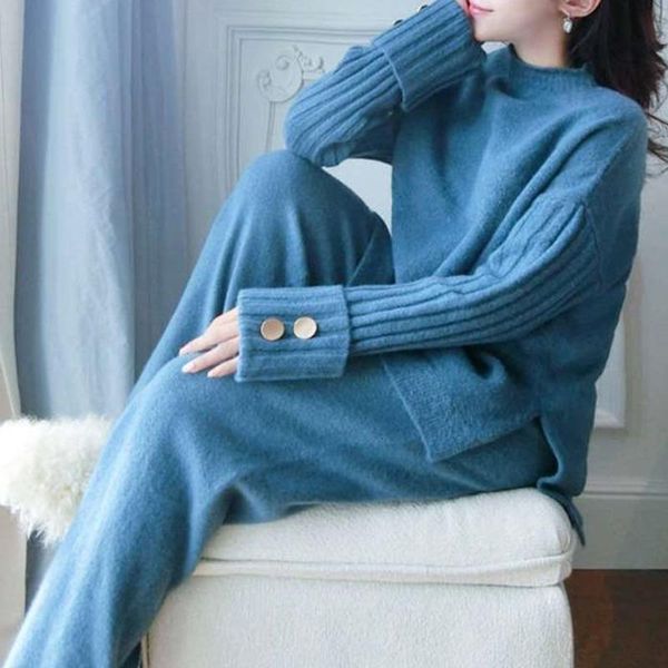 two piece dress genayooa autumn winter knitted tracksuit womens solid cashmere 2 set women outfits suit loose jumpers ladies korean, White
two piece dress genayooa autumn winter knitted tracksuit womens solid cashmere 2 set women outfits suit loose jumpers ladies korean, White