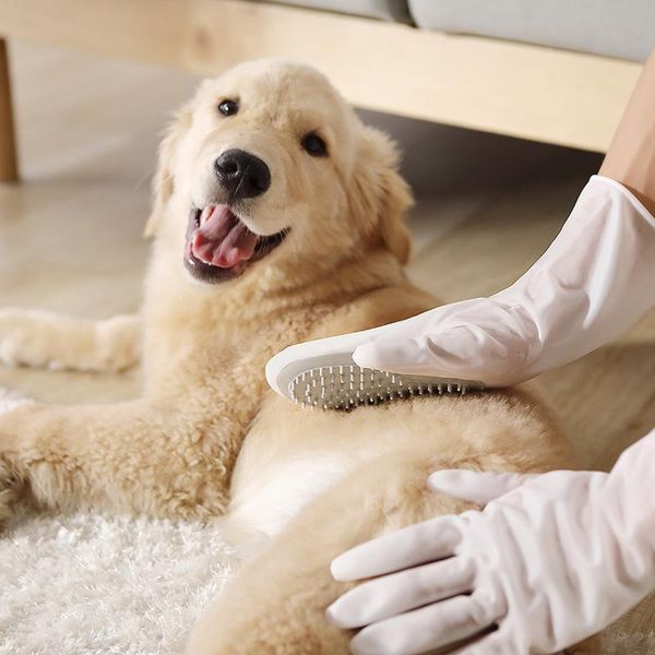 disposable gloves 1pair silicone grooming pet bathing magic brush washing dishwashing
disposable gloves 1pair silicone grooming pet bathing magic brush washing dishwashing