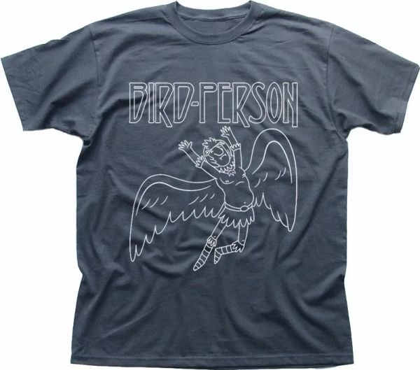 bird person charcoal grey printed t-shirt fn9256, White;black
bird person charcoal grey printed t-shirt fn9256, White;black
