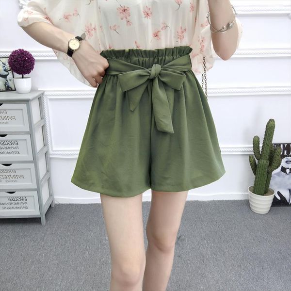 summe newr fashion elastic women short sashes high waist vintage wide leg solid thin bow female, White;black
summe newr fashion elastic women short sashes high waist vintage wide leg solid thin bow female, White;black