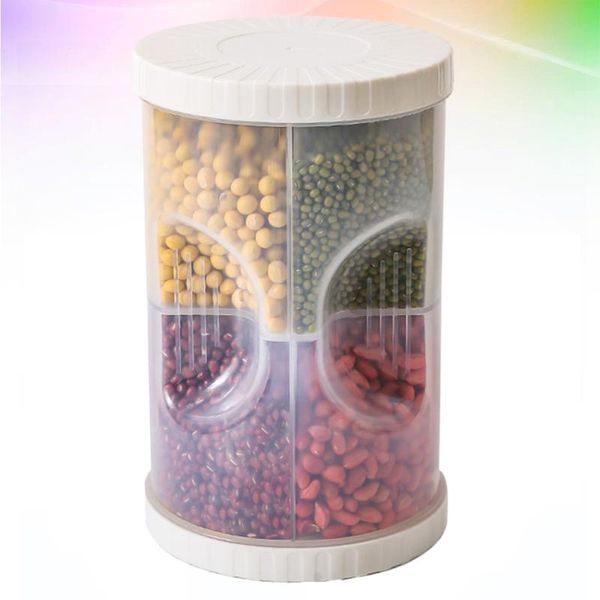 storage bottles & jars 1pc plastic food tank grain sealed can kitchen cereal compartmented container (white)
storage bottles & jars 1pc plastic food tank grain sealed can kitchen cereal compartmented container (white)