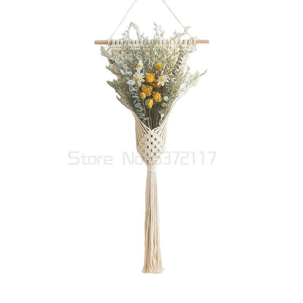 tapestries hand woven dry flower basket hanging pocket tapestry diy material bag wall decoration tassel pendant
tapestries hand woven dry flower basket hanging pocket tapestry diy material bag wall decoration tassel pendant