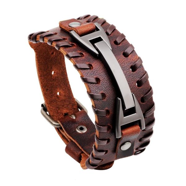 charm bracelets european and american wide leather men's women's bracelet punk cattle retro, Golden;silver
charm bracelets european and american wide leather men's women's bracelet punk cattle retro, Golden;silver